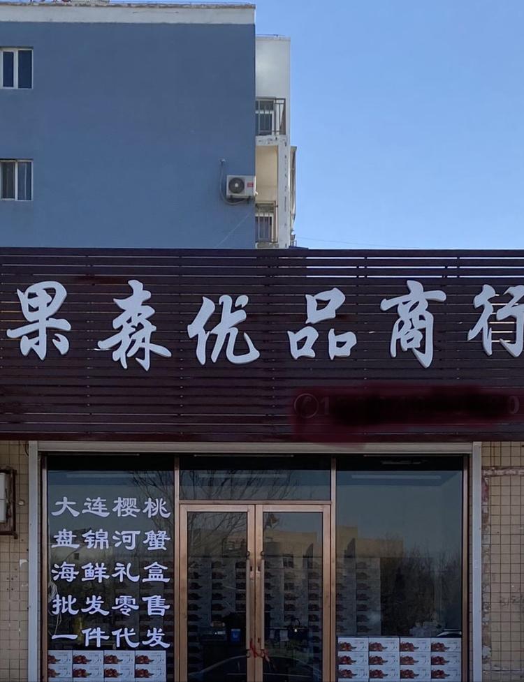 大连市金普新区三十里堡果森优品商行的小店