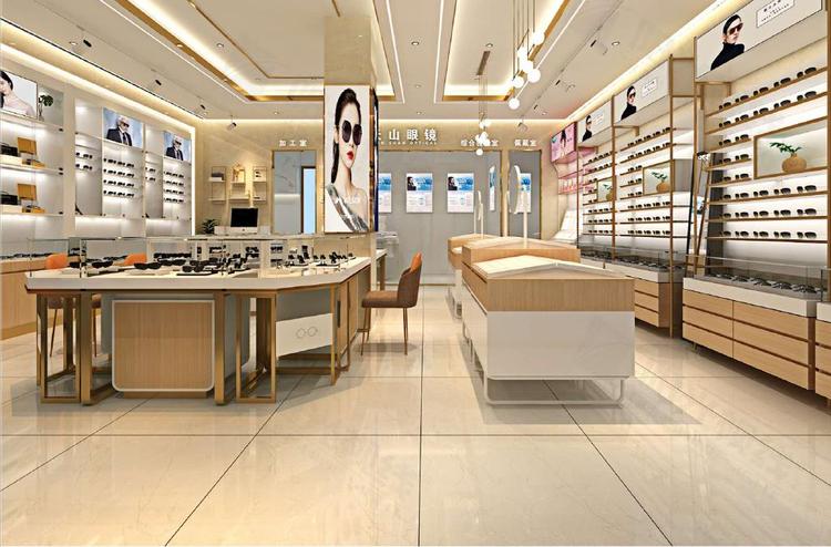 天山眼镜的小店
