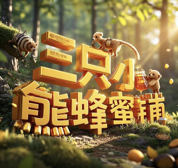 三只小熊蜂蜜铺