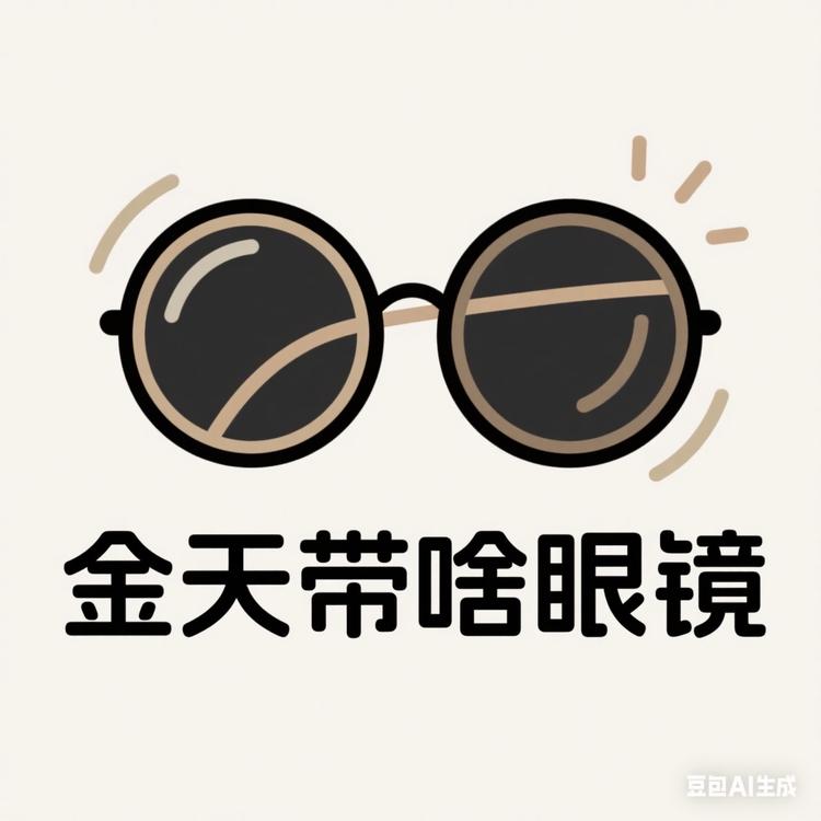 金天带什么眼镜