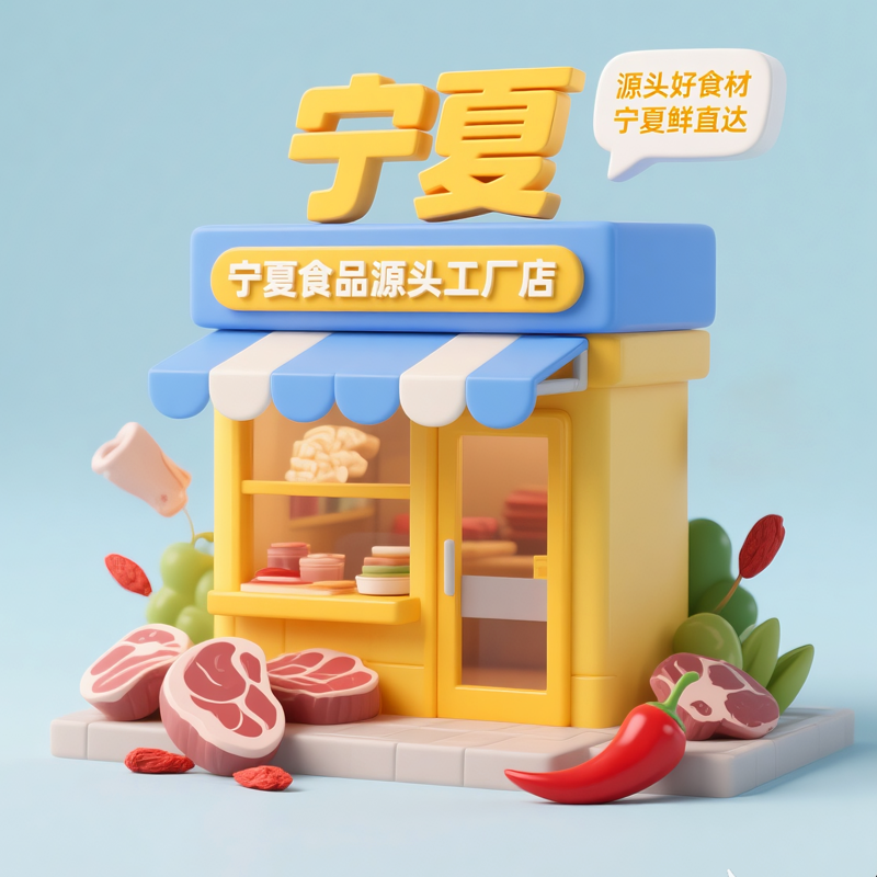 宁夏食品源头工厂店