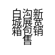 白沟新城展宽箱包销售部的小店
