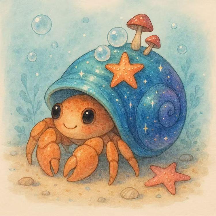 蟹crab的寄居屋