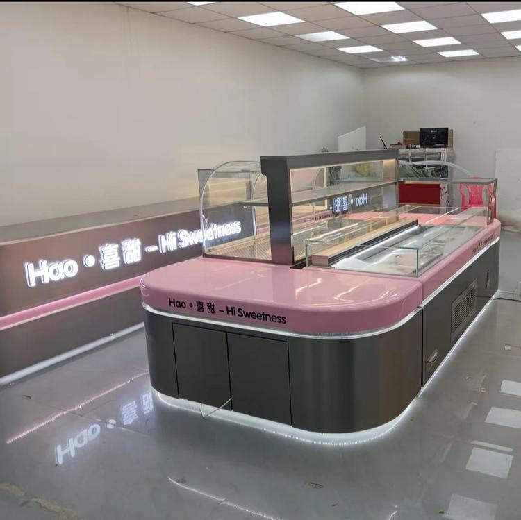 糕点柜面包柜定制店