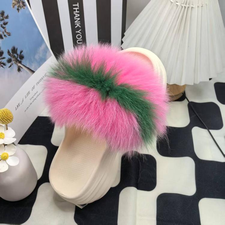 LY轻奢皮草女鞋