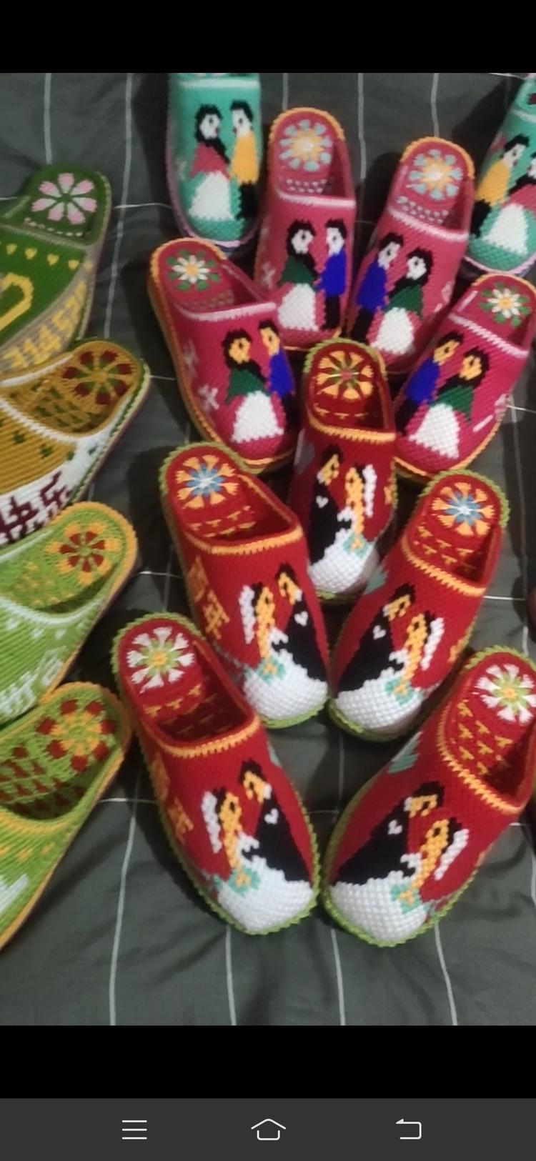 纯手工毛线拖鞋小店