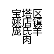 宝塔区姚店镇庞氏羊肉面馆的小店