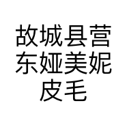 故城县营东娅美妮皮毛制品经销处的小店个体店