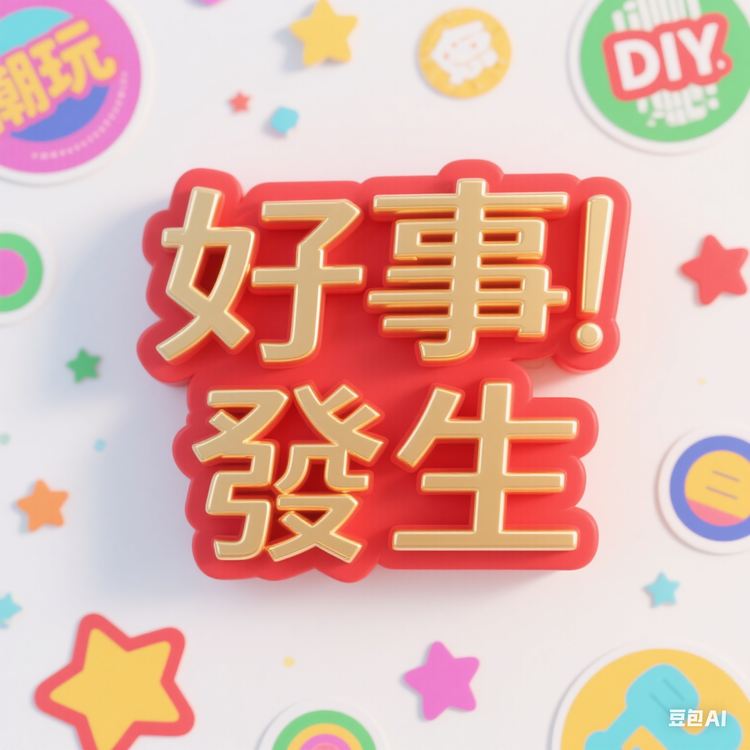 好事發生潮玩diy