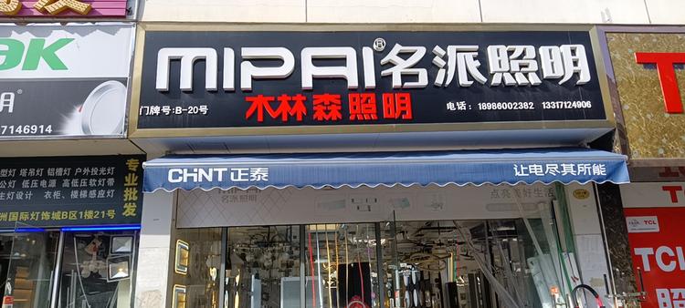 武汉市黄陂区鑫谨源灯饰经营部的小店个体店
