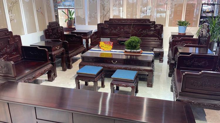 大城县津保路檀悦红木家具店的小店个体店