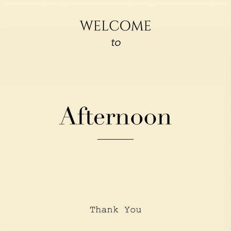 Afternoon