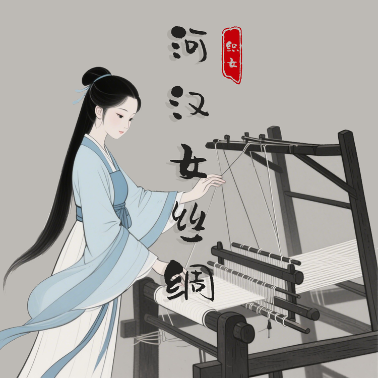 河汉女丝绸