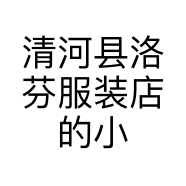 清河县洛芬服装店的小店个体店