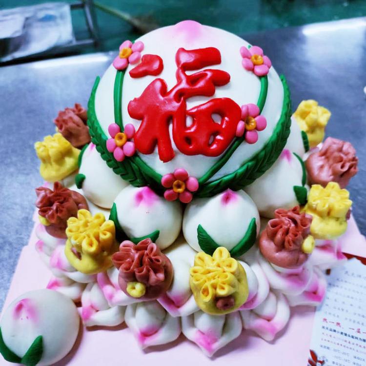 泰山民天花馍