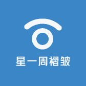 星一周褶皱服饰