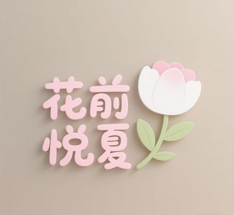 花前悦夏花卉