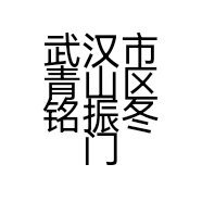 武汉市青山区铭振冬门窗店的小店