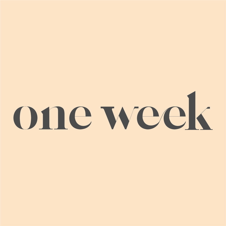 one week