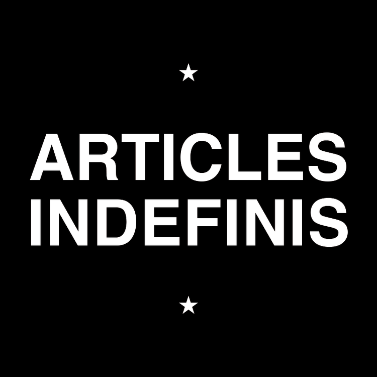 ARTICLES INDEFINIS
