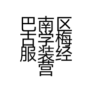 巴南区古学梅服装经营部的小店