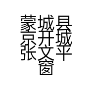 蒙城县京开城张文平窗帘店的小店