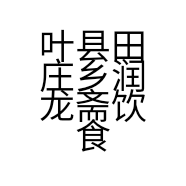 叶县田庄乡润龙斋饮食饭店的小店