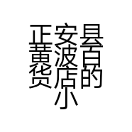 正安县黄波百货店的小店