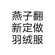 燕子翻新定做羽绒服