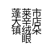 蓬莱市大辛店镇绒朵眼镜店的小店