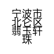 宁波市北仑区翡玉轩珠宝店的小店