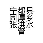 宁都县固厚乡张洪水管灯饰店的小店