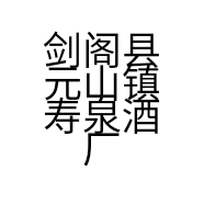 剑阁县元山镇寿泉酒厂的小店