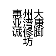 惠州大亚湾康诚修脚坊的小店