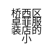 桥西区卓菲服装店的小店