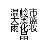 温岭市大溪蓝雨化妆品店的小店