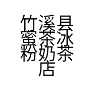 竹溪县蜜茶冰粉奶茶店的小店