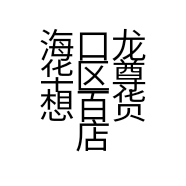 海口龙华区尊想百货店的小店