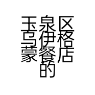 玉泉区乌伊格蒙餐店的小店